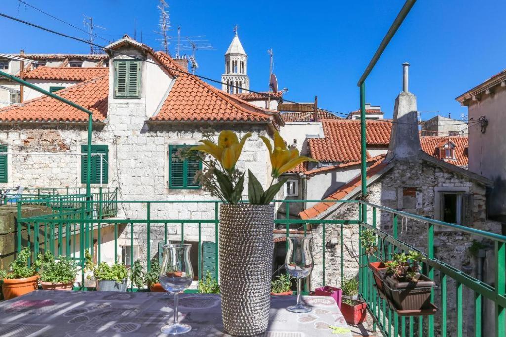 Luxury App Palace Old Town& Studio Green Melody With Terrace Apartment Split Exterior foto